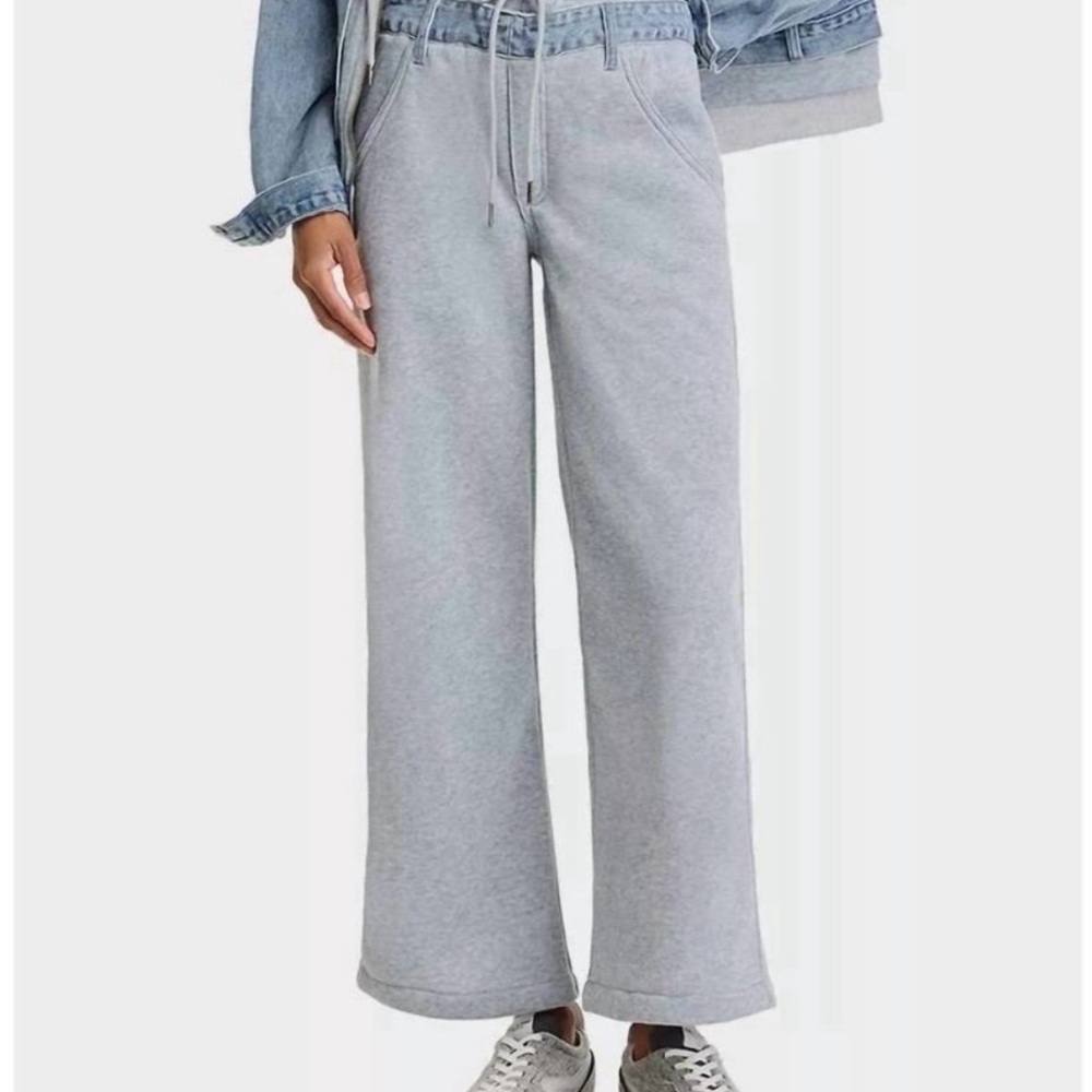 Vintage Havana Gray Wide-Leg Pants Size S